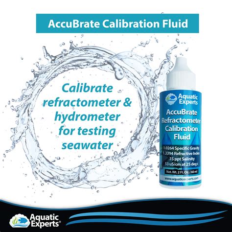 refractometer calibration fluid petco|Use calibration fluid they said! .